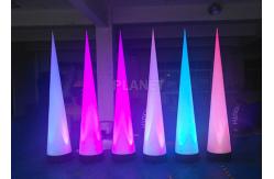 China High Tear Strength Inflatable Cone 100 - 240 V LED Power Long Life Time supplier