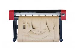 China Red / Black Garment Pattern Plotter Automatic Control For Clothing Industry supplier