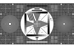 China TV Cameras Sineimage YE0105 Universal Test Chart Reflective supplier
