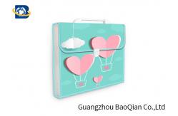 China PP / PVC Cute Expanding File Folders 3D Lenticular Printing Eco - Friendly Material supplier