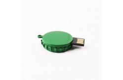 China Silver Metal USB Flash Drive Write 8-15MB/s High Write Speed supplier