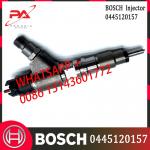 Original common rail fuel injector 0445120157 Diesel Engine Parts Common Rail Fuel Injector 504255185 0445120157 for sale