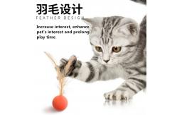 China Moves Laser Pointer Cat Chew Toy Elastic Ball Interaction supplier