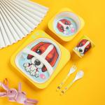 Kids Melmaine Dinnerware Set BPA Free Plastic Dishwasher Non Toxic for sale