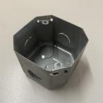 Silver Waterproof Cast Iron Electrical Junction Box Metal Terminal Box Customized for sale