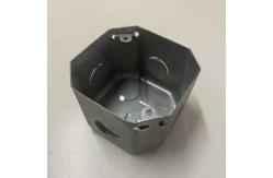 China Silver Waterproof Cast Iron Electrical Junction Box Metal Terminal Box Customized supplier