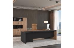 China Luxury Executive Office Furniture CEO Desk Wooden Computer Desk For Office supplier