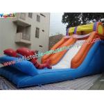 Kids Outdoor Inflatable Water Slides Games with PVC tarpaulin, Reinforced seams for Rental for sale