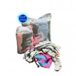 Absorbent Rags Cutting Used Clothing Cleaning Mixed Rags cotton wiping tshirt rags for cleaning for sale
