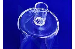 China High Temperature Resistant Condenser Sio2 Quartz Glass Products supplier