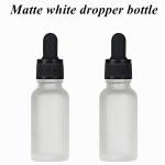 5ml Essential Oil Glass Dropper Bottle 100ml Frosted Tincture Bottles for sale