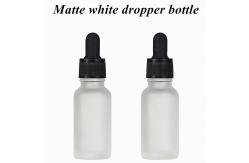 China 5ml Essential Oil Glass Dropper Bottle 100ml Frosted Tincture Bottles supplier