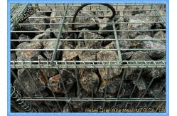 China Zinc Coated Welded Gabion Baskets , Stone Filled Wire Cages Square /  Rectangular Hole supplier