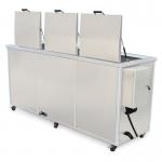 Skymen 3 Tanks Ultrasonic Cleaning Unit Automatic Industrial And Medical Application Use