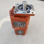 CBGJ Double Pump  Square cover   Flat key   Red  Compact Original  Gear Pump For Engineering Machinery And Vehicle for sale