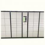 Eletronic Metal Steel Barcode Parcel Delivery Lockers , Intelligent Lockers Cabient Box for sale