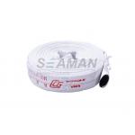 Marine CCS Certificate Polyester Fire Hose With PVC / TPU / Rubber Lining for sale