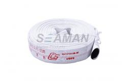 China Marine CCS Certificate Polyester Fire Hose With PVC / TPU / Rubber Lining supplier