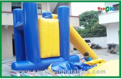 China Commercial Inflatable Water Toys , PVC Tarpaulin Inflatable Bouncer Slide supplier