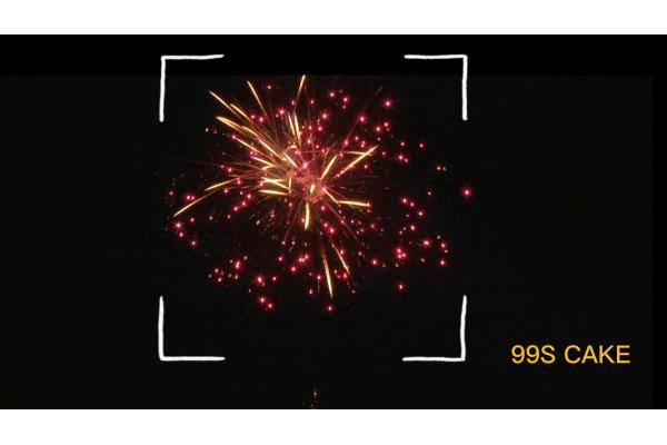 Mandarin Pyrotechnics 99 Shot Consumer Cake Fireworks In Amazing Effect