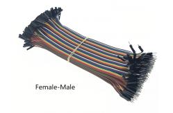 China Female To Male Dupont Connector Cable 2.54mm Pitch For Automobile supplier