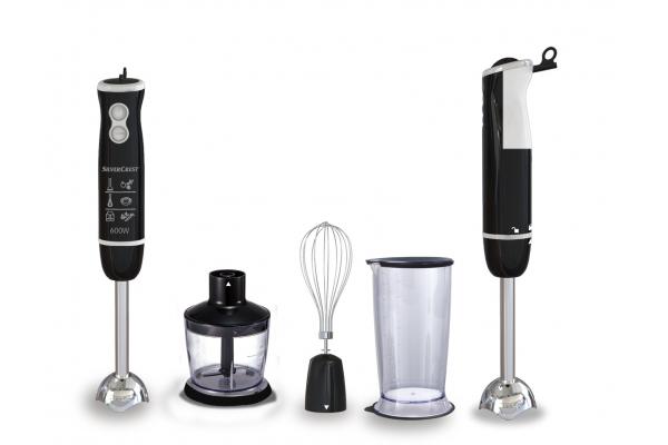 OEM Kitchen Stick Blender , 600w Hand Blender With 6 Speeds Turbo Setting