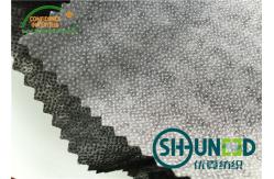 China Interfacing Fabrics Fusible Non Woven Interlining With Double Dot PA Coating supplier