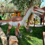 Robotic Real Animatronics Dinosaurs Waterproof For Restaurant / Hotel for sale