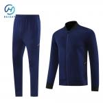Winter Soccer Track Jacket - Polyester Warm Training Jacket for sale