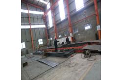 China Q235 Construction Pre Fabricated Steel Buildings With Sandwich Panel Roof Cladding supplier