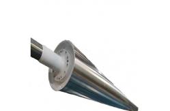 China Q345B Chrome Coating Cooling Roller Double Shell Construction supplier