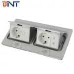 Silver /  Gold Pop Up Socket , Waterproof Pop Up Electrical Outlet for sale