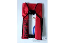 China 150N EN / ISO Automatic Inflatable Life Jackets 210D Nylon TPU Single Air Chamber supplier