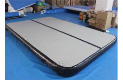 China DWF Inflatable Air Track , 4 M Inflatable Tumbling Mat With Repair Kits supplier