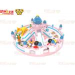 Inflatable Castle Big Circle With Slides Indoor Playground For Kids for sale