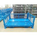 Customized Collapsible Pallet Cages With Padlock Locking System