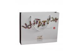 China Custom Branded Paper Advertising Bags Packaging With Design Printing Supplier supplier