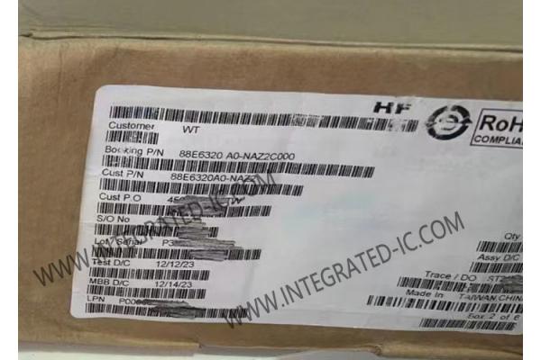 88E6320-A0-NAZ2C000 Ethernet IC 7-Port Ethernet Transceivers QFN-108 Package