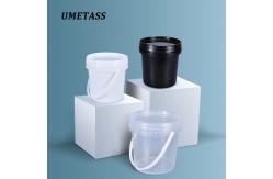 China 1L Capacity Plastic Bucket Made of Impact Resistant PP Material with Airtight Seal supplier