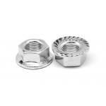 JIS B1190 ISO4161 Carbon Steel ZP Hexagon Nuts With Flange for sale