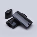 50g Black Deodorant Tubes Plastic With Smooth Surface for sale