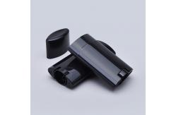 China 50g Black Deodorant Tubes Plastic With Smooth Surface supplier