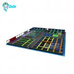 Custom Jungle Theme Trampoline Park with Protective Net for Indoor Entertainment for sale