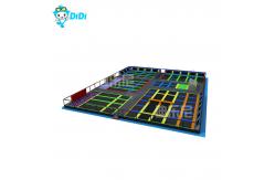 China Custom Jungle Theme Trampoline Park with Protective Net for Indoor Entertainment supplier