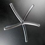 Arc Quartz Glass Rod Diameter 1.8mm For Laser Flash Lamps UV curing for sale