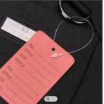 Hanging Loop Lock Tag Pin 9 Inches Loop Plastic Tag Fastener for sale