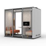 81.6 Inch Soundproof Office Pod Booth Public Automatic Anti Corrosion for sale