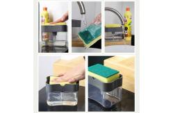 China Space Saving 385ml 2in1 Foaming Liquid Soap Dispenser supplier
