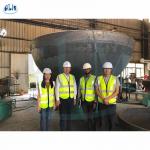 SA516 Gr60 2:1 Elliptical Head Dish End 1800mm Diameter 15mm Thickness for sale