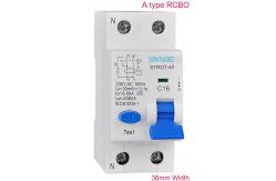 China Sontuoec RCBO 36mm Width Single Phase RCBO Circuit Breaker supplier